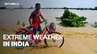 Nearly 500,000 people displaced by floods in India's northeastern states