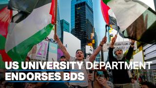 US university's law faculty backs BDS movement