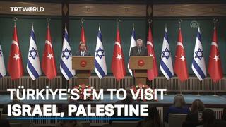 Turkish foreign minister to visit Palestine and Israel