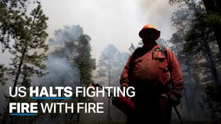 What are controlled fires and why has the US stopped them?