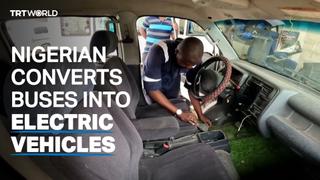 Nigerian entrepreneur converts buses into electric vehicles
