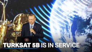 Türkiye’s Türksat 5B satellite is now in service