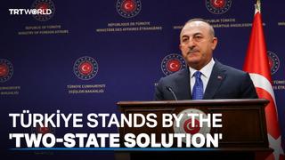 Cavusoglu: Türkiye remains sensitive to 'two-state solution'