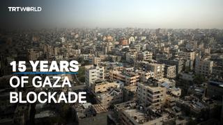 Gaza stifled under 15-year blockade