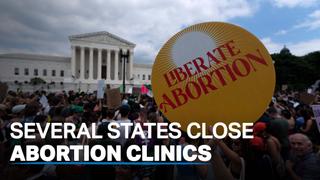 Several US states rush to shutdown abortion clinics nationwide