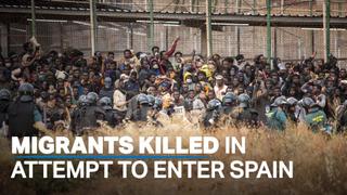 At least 27 refugees killed in attempt to enter Spain's Melilla