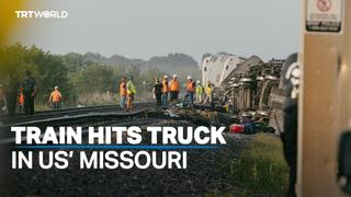 At least three people killed after train hits truck in Missouri