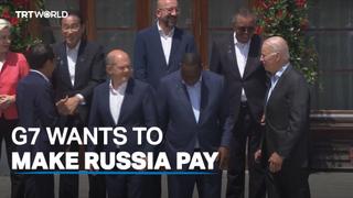 G7 promises to make Russia pay