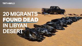 Bodies of 20 migrants found in Libyan desert