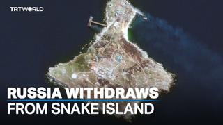Russian forces withdraw from Black Sea's strategic Snake Island