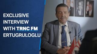 Exclusive interview with TRNC FM Tahsin Ertugruloglu