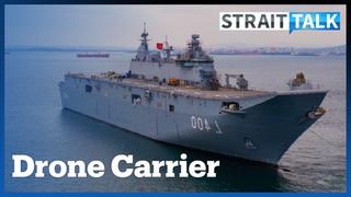 Türkiye's ‘Drone Carrier’, the TCG Anadolu Begins Official Sea Trials