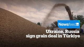 Ukraine, Russia sign grain deal in Türkiye