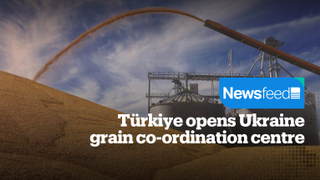 Türkiye opens Ukraine grain coordination centre