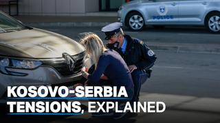 What are the Kosovo-Serbia border tensions about?