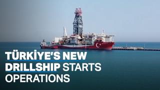 Türkiye’s fourth drillship, Abdulhamid Han, starts operating in Mediterranean