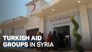 Turkish aid agencies step up Syria relief work