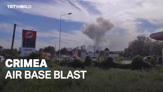 Satellite images debunk Moscow’s Crimea air base blast claims