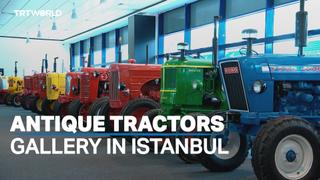 Antique tractors find home near Istanbul's F1 track