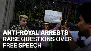 Arrests of anti-monarchy protesters raise questions over free speech in the UK