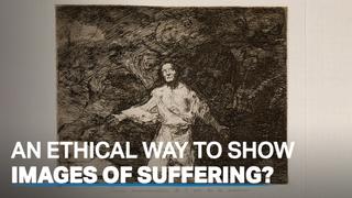 Is it ethical to show images of suffering?