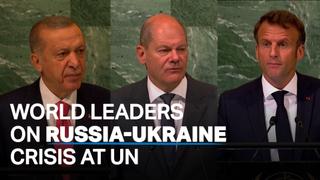 What world leaders had to say about the Russia-Ukraine conflict at UN summit