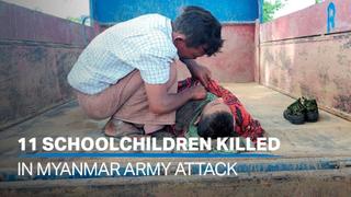 At least 11 children killed after Myanmar army attack on school