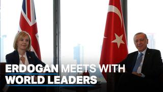 Erdogan holds meetings in New York with world leaders