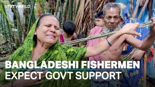 Bangladeshi fishermen risk death to make a living