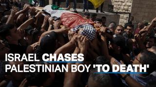 Palestinian boy dies after being chased by Israeli soldiers