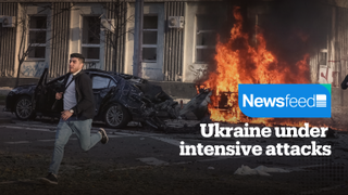 Ukraine under intensive attacks