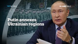 Russia annexes Ukrainian regions