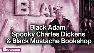 Black Adam | Spooky Charles Dickens & Black Mustache Bookshop