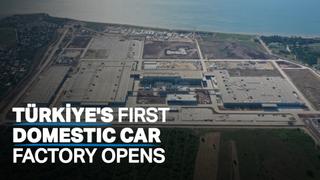 Türkiye unveils manufacturing plant for the country's first domestic car
