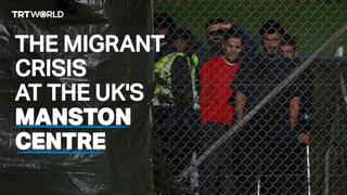 ‘It's like a zoo': the migrant crisis at the UK's Manston centre