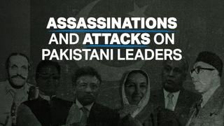 Political assassinations and attacks on Pakistani leaders