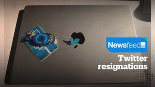 Twitter resignations