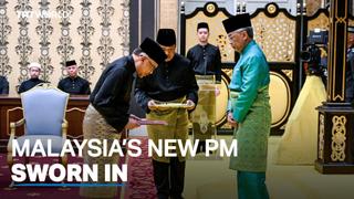 Anwar Ibrahim sworn in as Malaysia's prime minister on Thursday