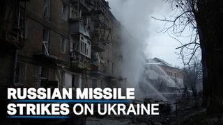 Russian missiles pummel Ukrainian cities