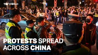 Protests against China's strict Covid-19 policy intensify