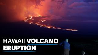 Hawaii's Mauna Loa volcano erupts for the first time since 1984