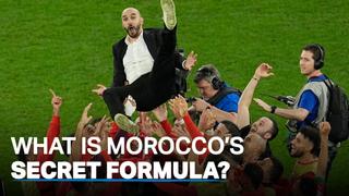 Who is Morocco's coach, Walid Regragui?