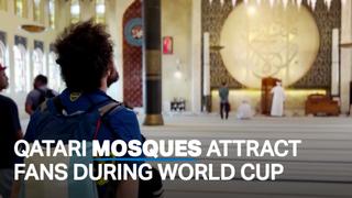 Mosques in Qatar attract football fans during the World Cup