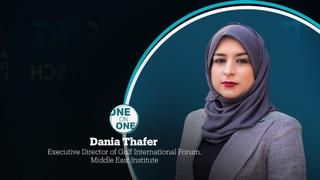 Dania Thafer, Executive Director of Gulf International Forum