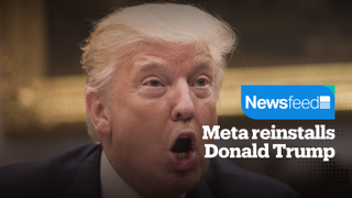 Meta reinstalls Donald Trump