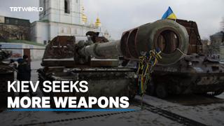 Fighting intensifies in east Ukraine, Kiev seeks more weapons