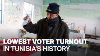 Run-off turnout of 11.3% one of lowest in Tunisia's history