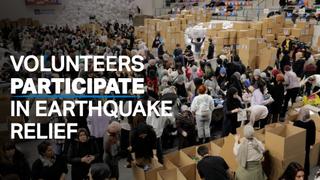 Volunteers across Türkiye collect aid for earthquake victims