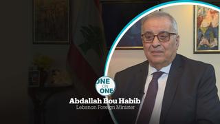 One on One - Lebanese Foreign Minister Abdallah Bou Habib