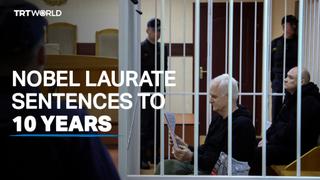 Belarus sentences activist Ales Bialiatski to 10 years in jail